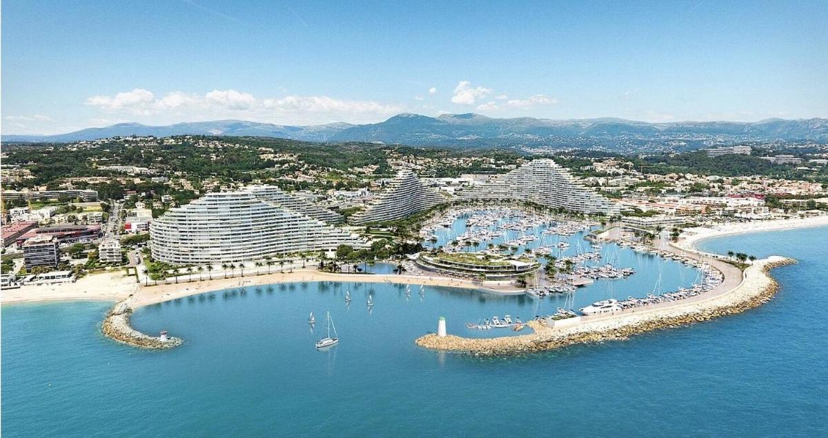 Superbe Appartement Front De Mer Villeneuve-Loubet Esterno foto